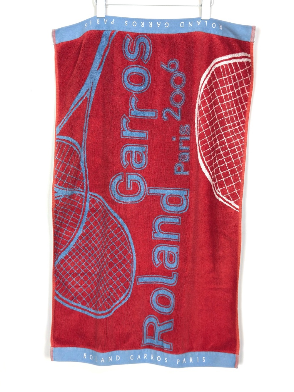 Carré Blanc 2006 Roland-Garros French Open Tennis Player Towel